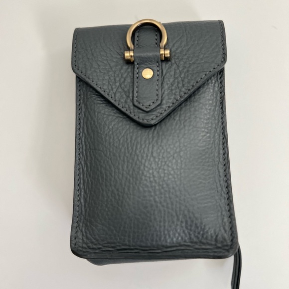 SAPAHN GRACE CROSSBODY Gray Leather Crossbody Bag - Picture 3 of 10